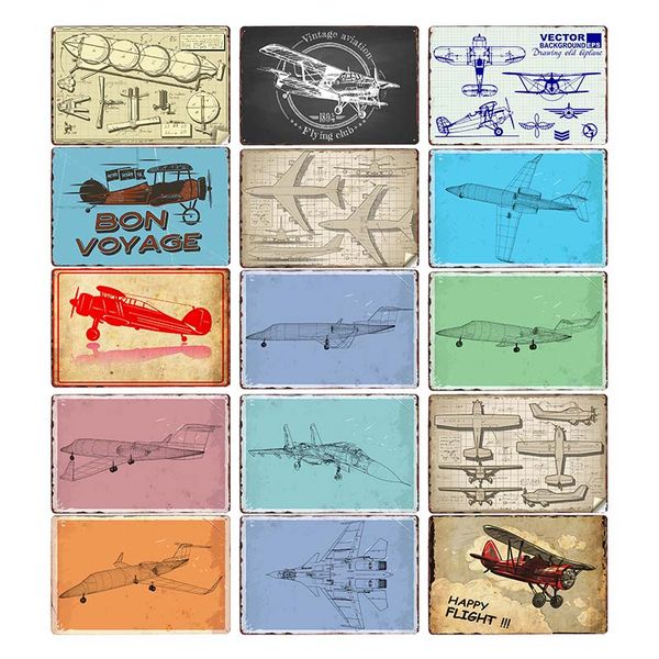airplane blueprint outline retro metal signs american plane vintage plaque wall art painting poster pub bar home decor 20*30cm
airplane blueprint outline retro metal signs american plane vintage plaque wall art painting poster pub bar home decor 20*30cm