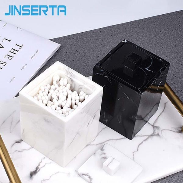 kitchen storage & organization jinserta marbled resin box cotton swab organizer home toothpick holder el luxury bathroom pad with lid
kitchen storage & organization jinserta marbled resin box cotton swab organizer home toothpick holder el luxury bathroom pad with lid