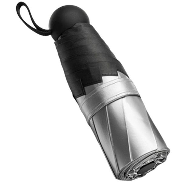 umbrellas sun mini umbrella female small portable sunscreen uv super light 5 folding sunshade silver coating
umbrellas sun mini umbrella female small portable sunscreen uv super light 5 folding sunshade silver coating