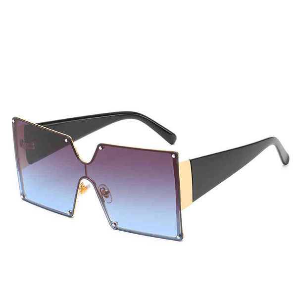 new fashion oversized sunglass women men metal gradient sun glass luxury square sunglass eyewear uv400 shad gafas de sol, White;black
new fashion oversized sunglass women men metal gradient sun glass luxury square sunglass eyewear uv400 shad gafas de sol, White;black