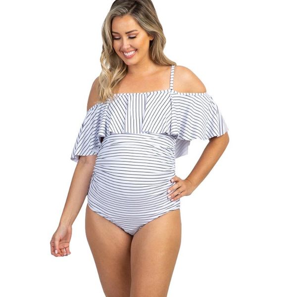 women's swimwear 2021 plus size floral print one piece maternity bikini ruffle design swimsuit, White;black
women's swimwear 2021 plus size floral print one piece maternity bikini ruffle design swimsuit, White;black