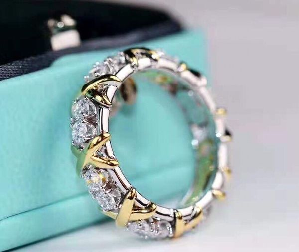 Fashion Charm T-tijia's Same Seiko High-end Color Separation Women's Diamond Cut-out Ring, Cross , Fadeless Ring, Golden
Fashion Charm T-tijia's Same Seiko High-end Color Separation Women's Diamond Cut-out Ring, Cross , Fadeless Ring, Golden