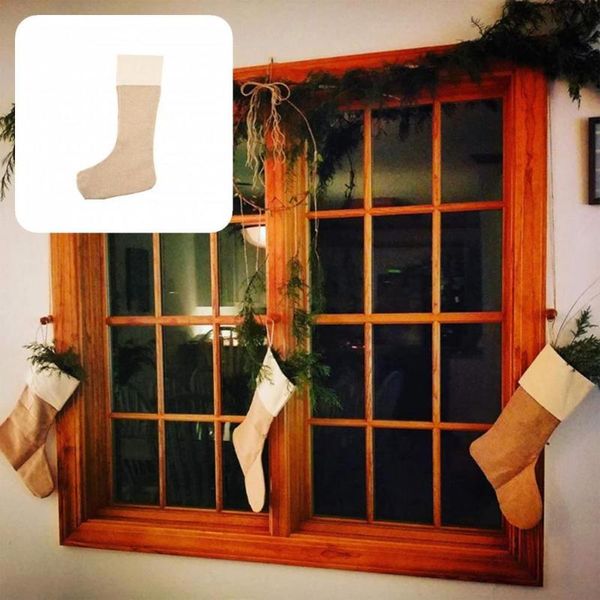 christmas decorations socks large burlap stockings jute xmas stocking plain fireplace decor tableparty decoration
christmas decorations socks large burlap stockings jute xmas stocking plain fireplace decor tableparty decoration
