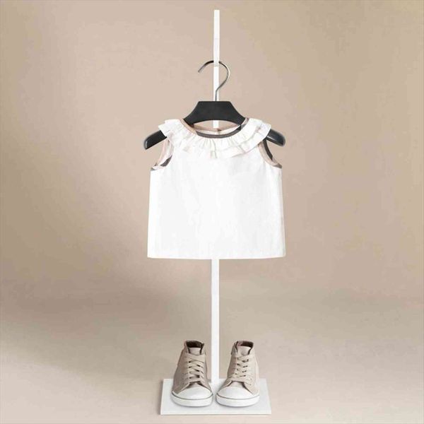 summer baby girls t shirts princess newborn kids clothes sleeveless plaid toddler cotton shirt blouse casual, Blue
summer baby girls t shirts princess newborn kids clothes sleeveless plaid toddler cotton shirt blouse casual, Blue