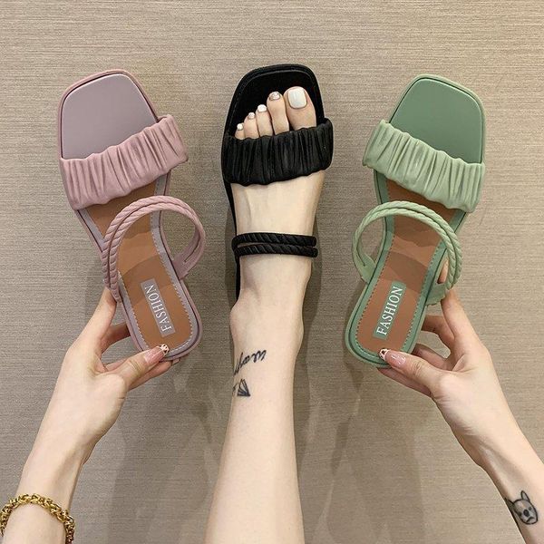 fashion party rhinestone ladies high heel sandals 2021 summer fold transparent fine pu large size female shoes slippers, Black
fashion party rhinestone ladies high heel sandals 2021 summer fold transparent fine pu large size female shoes slippers, Black