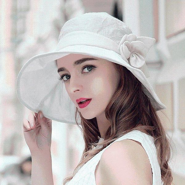 wide brim hats women's summer sun hat outdoor sunscreen anti ultraviolet foldable beach women bonnets for designer, Blue;gray
wide brim hats women's summer sun hat outdoor sunscreen anti ultraviolet foldable beach women bonnets for designer, Blue;gray
