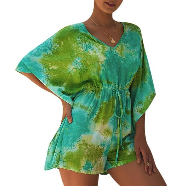 women's jumpsuits & rompers 2021 women summer sweet printed romper lace loose v-neck short sleeves slim high waist jumpsuit, Black;white
women's jumpsuits & rompers 2021 women summer sweet printed romper lace loose v-neck short sleeves slim high waist jumpsuit, Black;white