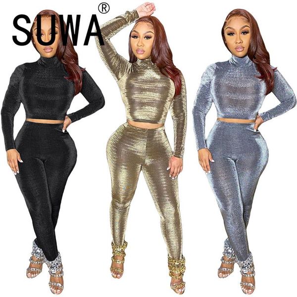 european fashion pant set solid color velvet 2 pieces slim crop and long suit outfits women's tracksuits, Gray
european fashion pant set solid color velvet 2 pieces slim crop and long suit outfits women's tracksuits, Gray