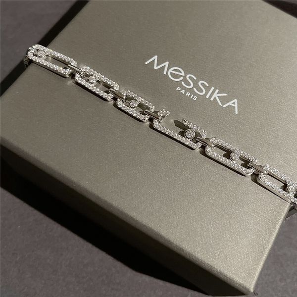 luxury designer jewelry women bracelets messika brand sterling silver charm bracelet alloy diamond cuff bracciali gift bracciale de donna or, Golden;silver
luxury designer jewelry women bracelets messika brand sterling silver charm bracelet alloy diamond cuff bracciali gift bracciale de donna or, Golden;silver