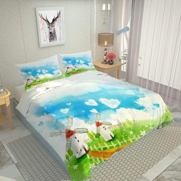 bedding sets fashion comfortable windmill cartoon home textiles single bed double duvet cover pillow case sheet boy girl set
bedding sets fashion comfortable windmill cartoon home textiles single bed double duvet cover pillow case sheet boy girl set