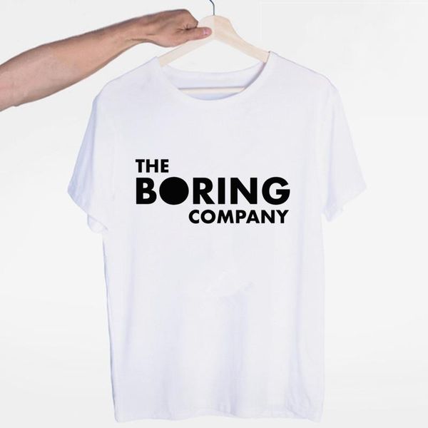 men's t-shirts the boring company t shirt men tshirts hip hop mens short sleeved fashion casual t-shirt, White;black
men's t-shirts the boring company t shirt men tshirts hip hop mens short sleeved fashion casual t-shirt, White;black