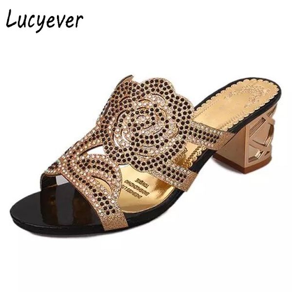 slippers lucyever woman flower rhinestone crystal gladiator sandals outside flip flops square heels open toe beach slides zcjr, Black
slippers lucyever woman flower rhinestone crystal gladiator sandals outside flip flops square heels open toe beach slides zcjr, Black