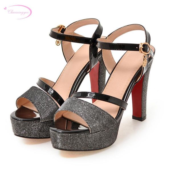 chainingyee leisure style comfortable summer cool sandals fashion belt buckle platform black pink gray high-heeled women's shoes
chainingyee leisure style comfortable summer cool sandals fashion belt buckle platform black pink gray high-heeled women's shoes