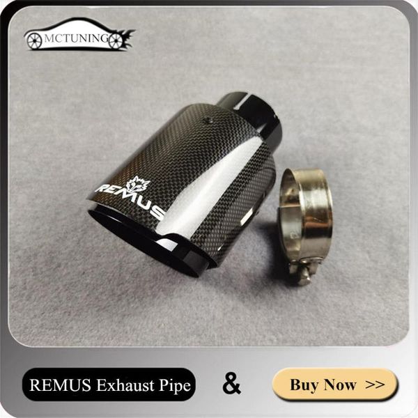 piece remus muffler tip car universal glossy black carbon fiber+stainless steel single exhaust pipe accessories motorcycle system
piece remus muffler tip car universal glossy black carbon fiber+stainless steel single exhaust pipe accessories motorcycle system