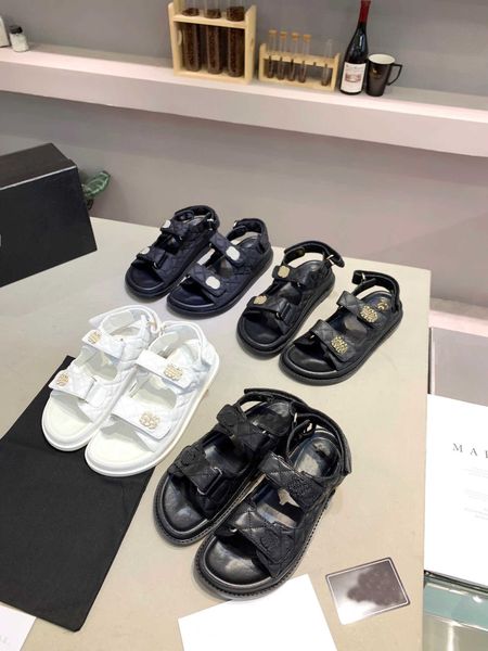 2021 luxury designer women sandals crystal calf leather classic quilted platform fashion casual shoes size, Black
2021 luxury designer women sandals crystal calf leather classic quilted platform fashion casual shoes size, Black