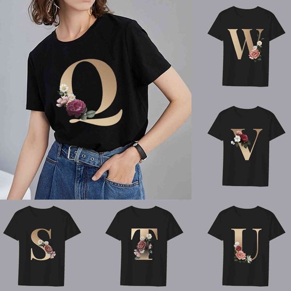 women's black summer english letter 26 t-shirt, casual tights, work fashion, harajuku, women's short sv, White
women's black summer english letter 26 t-shirt, casual tights, work fashion, harajuku, women's short sv, White