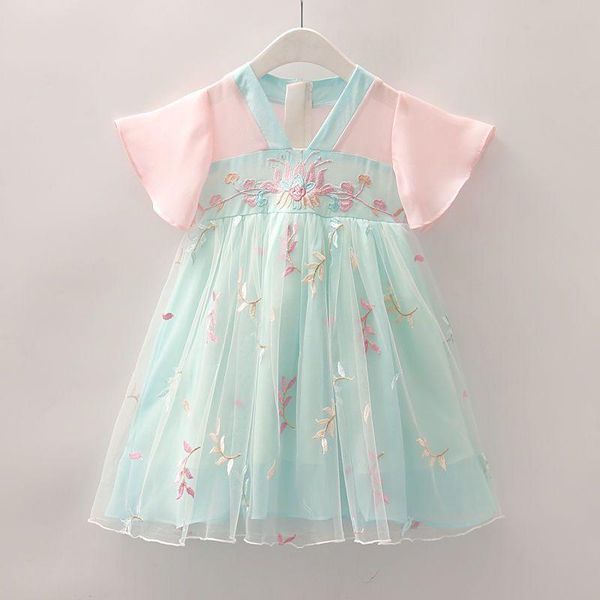 girl's dresses 2021 spring and summer girls hanfu children ancient embroidery tang retro dress chinese style spinning thin, Red;yellow
girl's dresses 2021 spring and summer girls hanfu children ancient embroidery tang retro dress chinese style spinning thin, Red;yellow