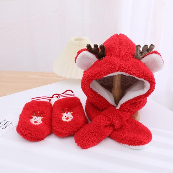 hats, scarves & gloves sets children cartoon santa hat antler scarf children's deer printing one-piece clothing accessories, Blue;gray
hats, scarves & gloves sets children cartoon santa hat antler scarf children's deer printing one-piece clothing accessories, Blue;gray