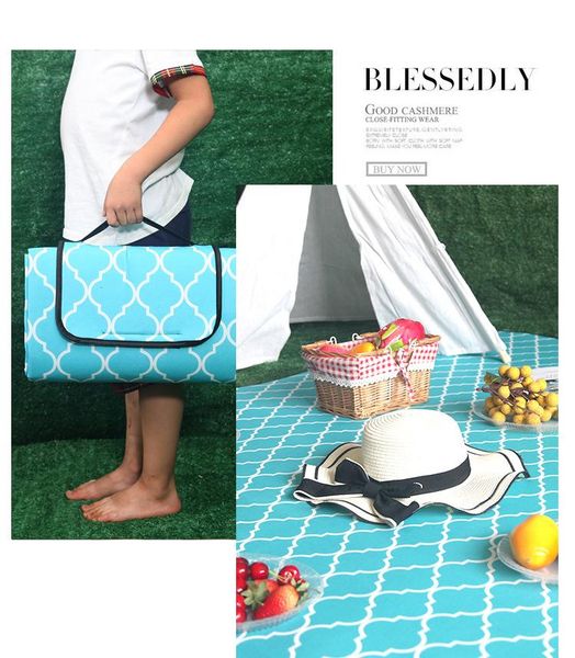 outdoor pads fashion elegant picnic mat foldable waterproof camping park grass portable soft convenient travel beach pad
outdoor pads fashion elegant picnic mat foldable waterproof camping park grass portable soft convenient travel beach pad