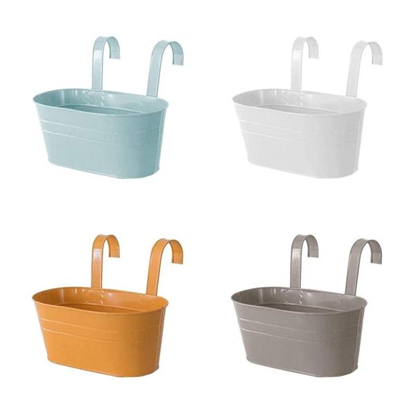planters & pots hanging pot for plants, 4 pack flower pots, bucket cup deck railing fence balcony garden patio home
planters & pots hanging pot for plants, 4 pack flower pots, bucket cup deck railing fence balcony garden patio home
