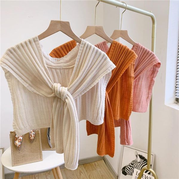 bow ties ladies solid color shawls for women knitted fake collars scarf flase collar shirt thin detachable clothing accessories, Black;gray
bow ties ladies solid color shawls for women knitted fake collars scarf flase collar shirt thin detachable clothing accessories, Black;gray