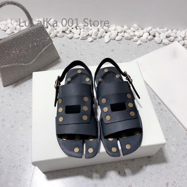 sandals 2021 summer roman rivet decor buckle strap style split toe open sandalias women real leather beach shoes, Black
sandals 2021 summer roman rivet decor buckle strap style split toe open sandalias women real leather beach shoes, Black