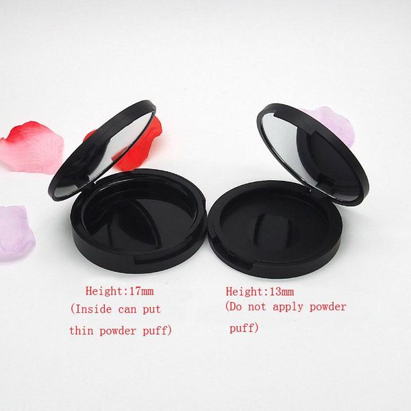 storage bottles & jars empty cosmetic powder compact with mirror black makeup container diy hightlight box dia 59mm blusher puff case 15 pcs
storage bottles & jars empty cosmetic powder compact with mirror black makeup container diy hightlight box dia 59mm blusher puff case 15 pcs