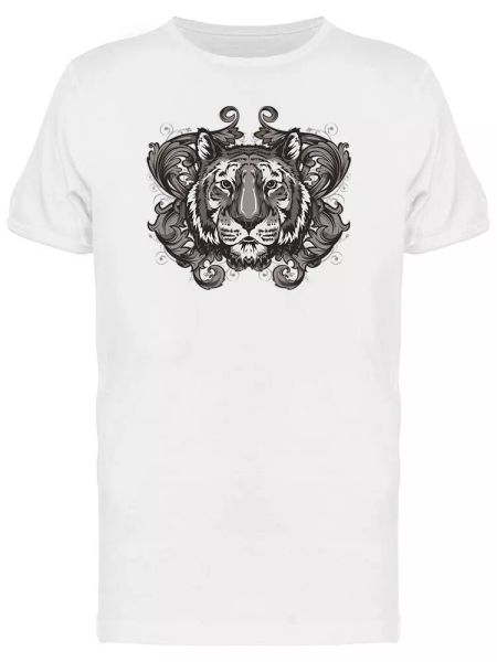 tiger head icon men's tee -image by shutterstock, White;black
tiger head icon men's tee -image by shutterstock, White;black