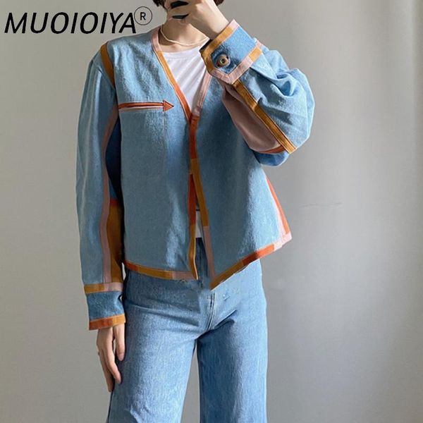 women's jackets autumn winter women's short jacket color patchwork long sleeve pocket v-neck 2021 female casual coat, Black;brown
women's jackets autumn winter women's short jacket color patchwork long sleeve pocket v-neck 2021 female casual coat, Black;brown