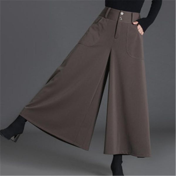 women's pants & capris s-4xl wide leg women casual office lady trouser female high waist spring loose ankle length pantalones mujer rm5, Black;white
women's pants & capris s-4xl wide leg women casual office lady trouser female high waist spring loose ankle length pantalones mujer rm5, Black;white