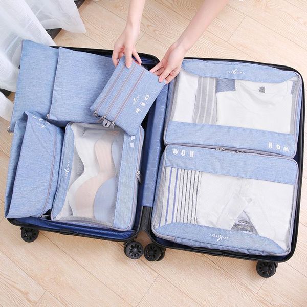 portable travel bags pouchs set storage bag suitcase clothes cosmetic organizer luggage packing laundry accessories supplies clothing & ward
portable travel bags pouchs set storage bag suitcase clothes cosmetic organizer luggage packing laundry accessories supplies clothing & ward