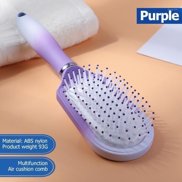 anti-static hairdressing combs abs nylon durable magic air cushion massage comb hair brush comb1, Silver
anti-static hairdressing combs abs nylon durable magic air cushion massage comb hair brush comb1, Silver