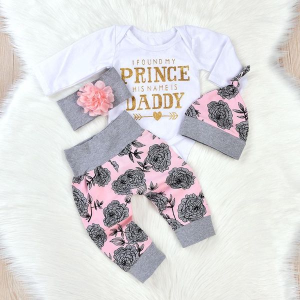 toddler 4pcs baby girl floral clothes set born girls letter rompers jumpsuit flowers pants outfit ropa niña clothing sets, White
toddler 4pcs baby girl floral clothes set born girls letter rompers jumpsuit flowers pants outfit ropa niña clothing sets, White