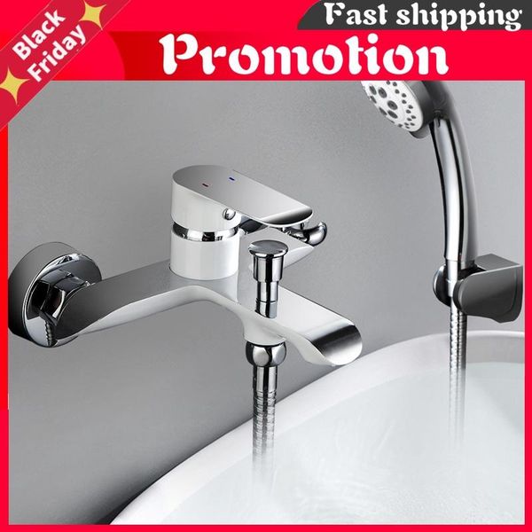bathroom shower faucet set 2 function options bathtub wall mounted cold and water mixer tap sets
bathroom shower faucet set 2 function options bathtub wall mounted cold and water mixer tap sets