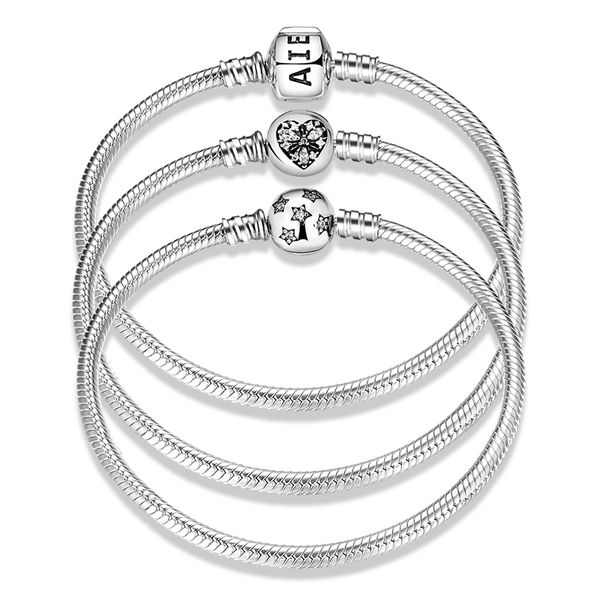 new 925 sterling silver bracelets round shape snake chain for womens accessories fashion jewelry valentines mothers day gift, Golden;silver
new 925 sterling silver bracelets round shape snake chain for womens accessories fashion jewelry valentines mothers day gift, Golden;silver