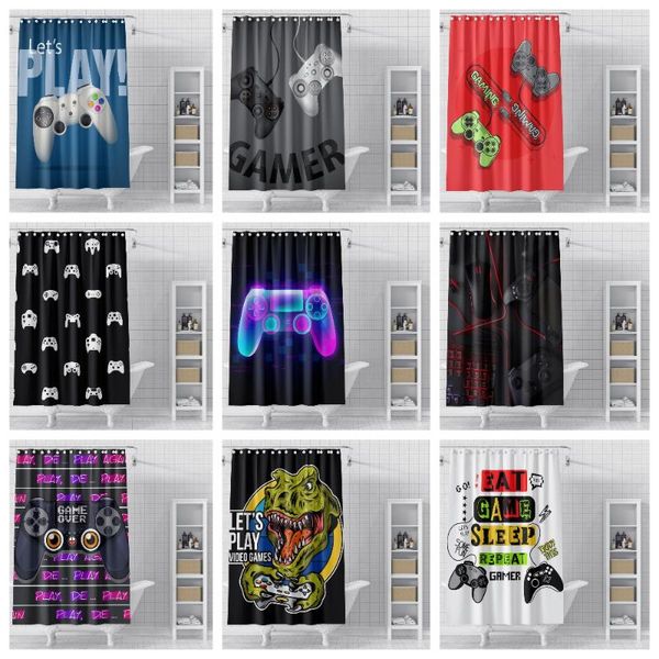 shower curtains gamepad 3d printed pattern waterproof for bathroom polyester fabric bath with hooks
shower curtains gamepad 3d printed pattern waterproof for bathroom polyester fabric bath with hooks