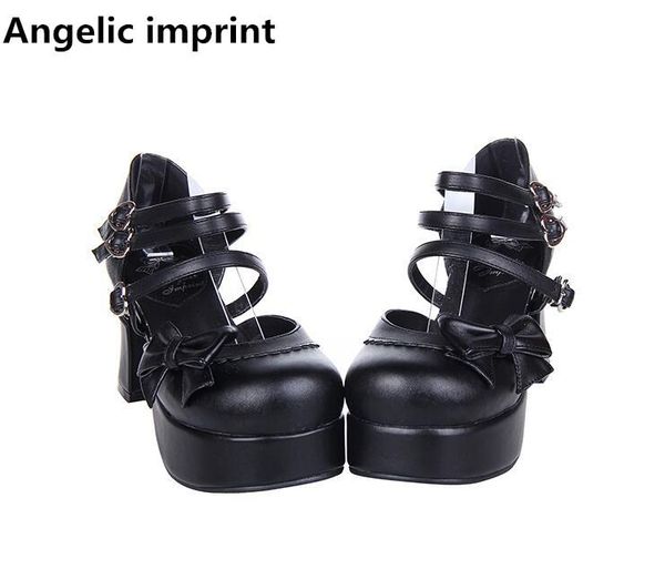 angelic imprint handmade woman mori girl lolita cosplay shoes lady high heels pumps platform women princess single dress, Black
angelic imprint handmade woman mori girl lolita cosplay shoes lady high heels pumps platform women princess single dress, Black