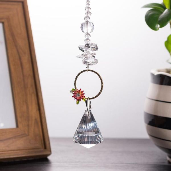 decorative objects & figurines clear crystal suncatcher chakra hanging flower prism pendant home outdoor christmas decorations
decorative objects & figurines clear crystal suncatcher chakra hanging flower prism pendant home outdoor christmas decorations