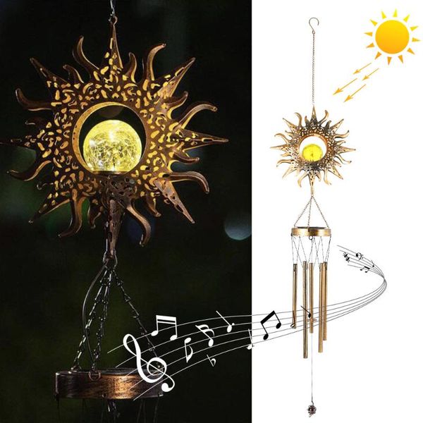 solar lamps led wind chime spiral sun shape light waterproof hanging for home garden patio yard
solar lamps led wind chime spiral sun shape light waterproof hanging for home garden patio yard