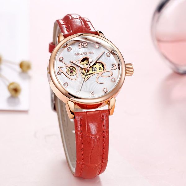 wristwatches women automatic mechanical watch leather ladies rhinestone skeleton wristwatch senhoras assistir, Slivery;brown
wristwatches women automatic mechanical watch leather ladies rhinestone skeleton wristwatch senhoras assistir, Slivery;brown