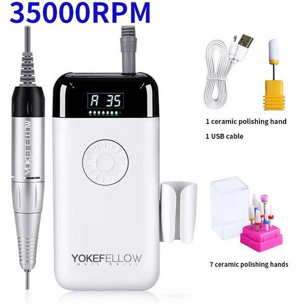 portable nail drill machine 30000rpm rechargeable gel polisher apparatus file set tools for salon & accessories
portable nail drill machine 30000rpm rechargeable gel polisher apparatus file set tools for salon & accessories