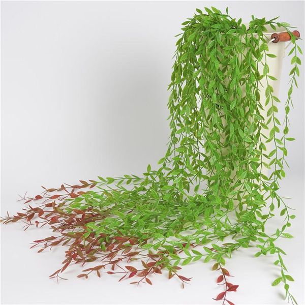 decorative flowers & wreaths 100cm artificial foliage for wall greenery decor fake vines plastic plants hanging plant leaves garden/home/bal
decorative flowers & wreaths 100cm artificial foliage for wall greenery decor fake vines plastic plants hanging plant leaves garden/home/bal