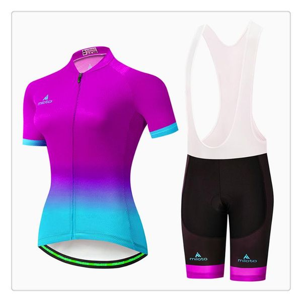 racing sets summershort sleeve cycling ropa ciclismo mujer quick dry antipilling jersey bisiklet uniforms elasticity bib shorts gel pad, Black;blue
racing sets summershort sleeve cycling ropa ciclismo mujer quick dry antipilling jersey bisiklet uniforms elasticity bib shorts gel pad, Black;blue