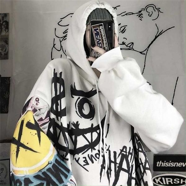 qweek goth harajuku hoodie punk anime oversized sweatshirt graffiti hoodies women cartoon print hoodie streetwear women 211104, Black
qweek goth harajuku hoodie punk anime oversized sweatshirt graffiti hoodies women cartoon print hoodie streetwear women 211104, Black