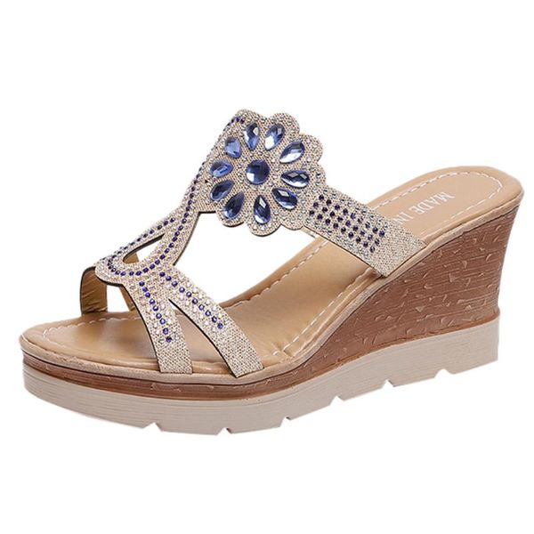 dress shoes women summer peep toe breathable beach sandals rhinestone slip-on wedges leisure solid color comfortable sandal apr 22, Black
dress shoes women summer peep toe breathable beach sandals rhinestone slip-on wedges leisure solid color comfortable sandal apr 22, Black