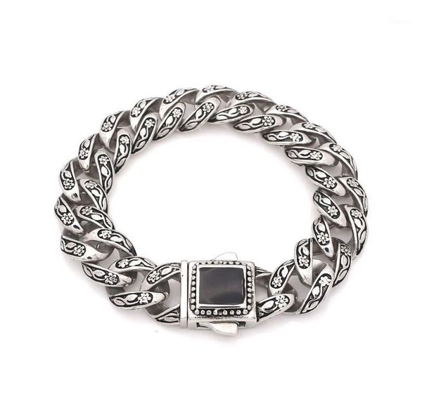 jsbao 316l stainless steel womens biker link chain rose flower bracelet bangle mens jewelry1, Golden;silver
jsbao 316l stainless steel womens biker link chain rose flower bracelet bangle mens jewelry1, Golden;silver