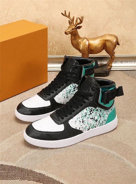 luxury designer rivoli casual shoes high boot rainbow trainer for mens and women calfskin sneakers flower motifs vintage trainers with box, Black
luxury designer rivoli casual shoes high boot rainbow trainer for mens and women calfskin sneakers flower motifs vintage trainers with box, Black