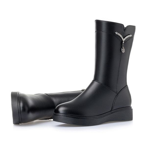 boots women high long plus size 41 42 43 rubber flat non-slip casual warm winter footwear keak, Black
boots women high long plus size 41 42 43 rubber flat non-slip casual warm winter footwear keak, Black