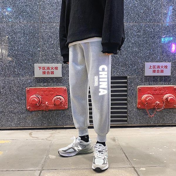 hip hop sports leggings men's thin for autumn and winter capri loose pants cargo men, Black
hip hop sports leggings men's thin for autumn and winter capri loose pants cargo men, Black