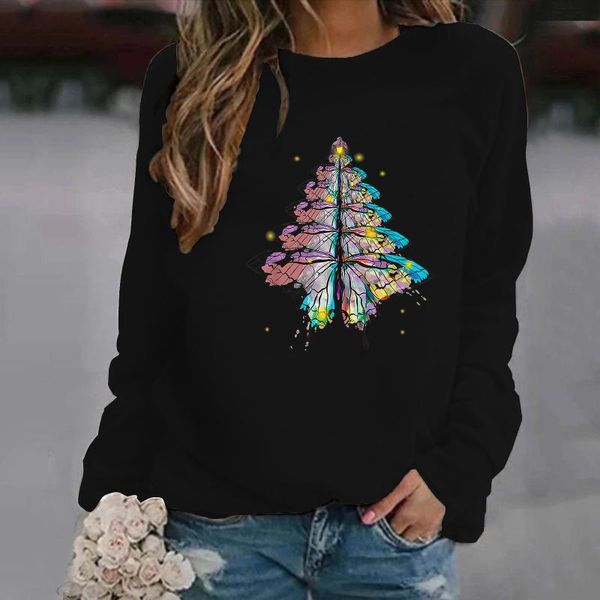 men's hoodies & sweatshirts christmas hoodie woman crweneck coloful butterfly tree printed oversized harajuku long sleve hoody, Black
men's hoodies & sweatshirts christmas hoodie woman crweneck coloful butterfly tree printed oversized harajuku long sleve hoody, Black